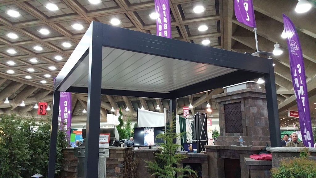 NEW 2016!  Remote Controlled Louvered Shade Pergola